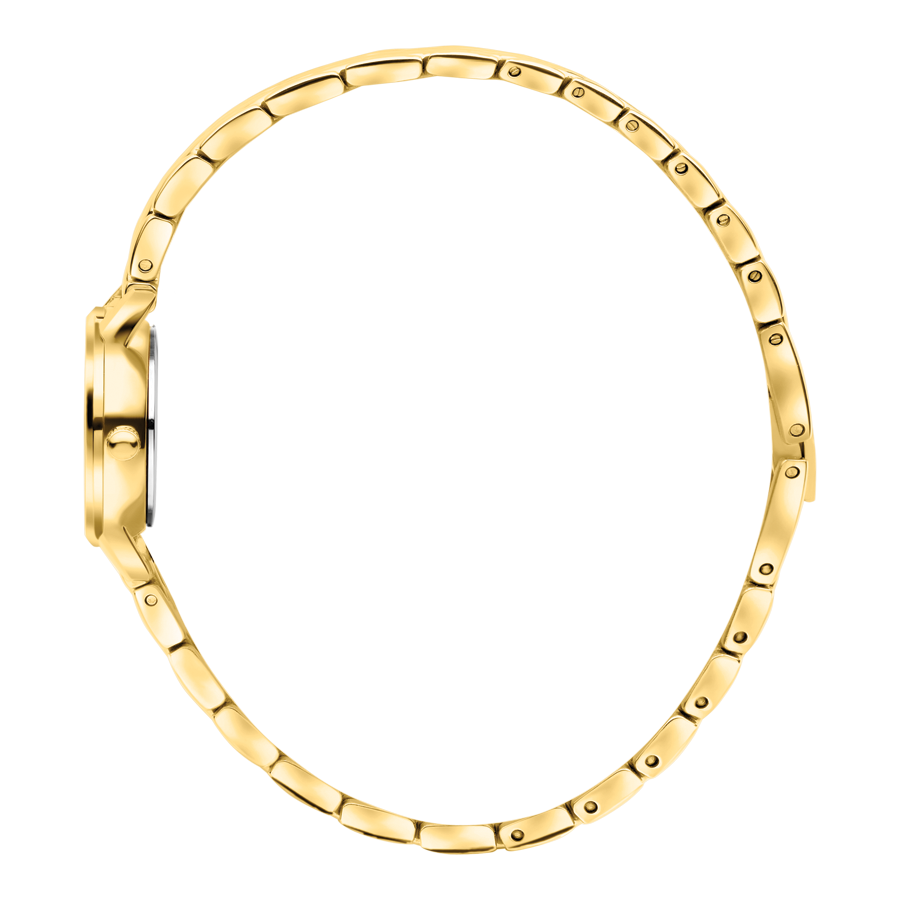 Danish Design IV77Q1268 Akilia Mini Gold Husky Blue DressLink Watch