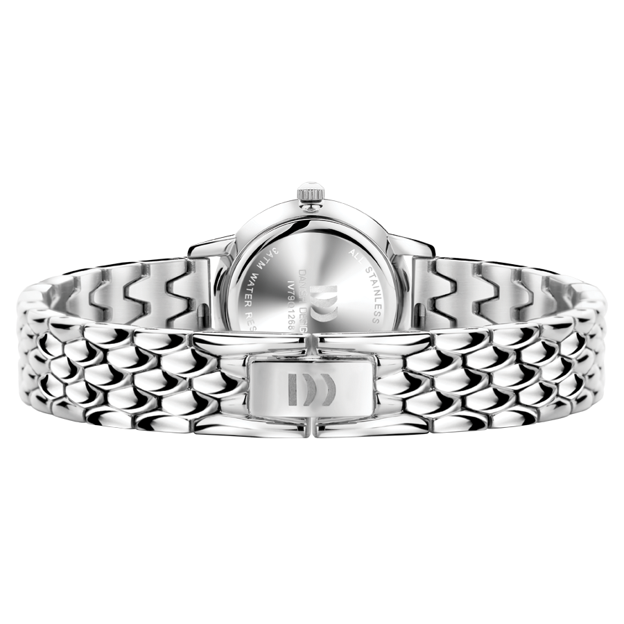 Danish Design IV79Q1268 Akilia Mini Silver Husky Blue DressLink Watch