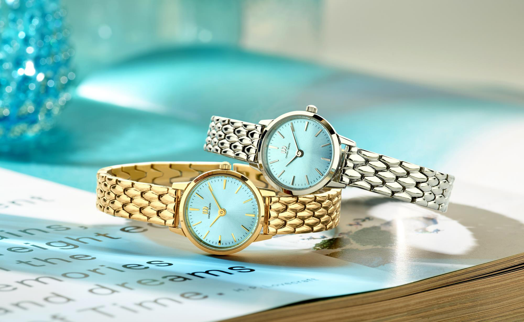 Danish Design IV79Q1268 Akilia Mini Silver Husky Blue DressLink Watch