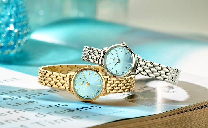 Danish Design IV79Q1268 Akilia Mini Silver Husky Blue DressLink Watch