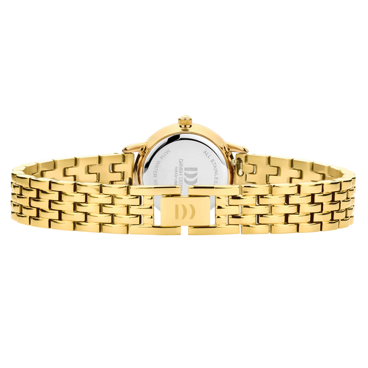 Danish Design IV83Q1268 Akilia Mini Link Gold Sage Green Watch