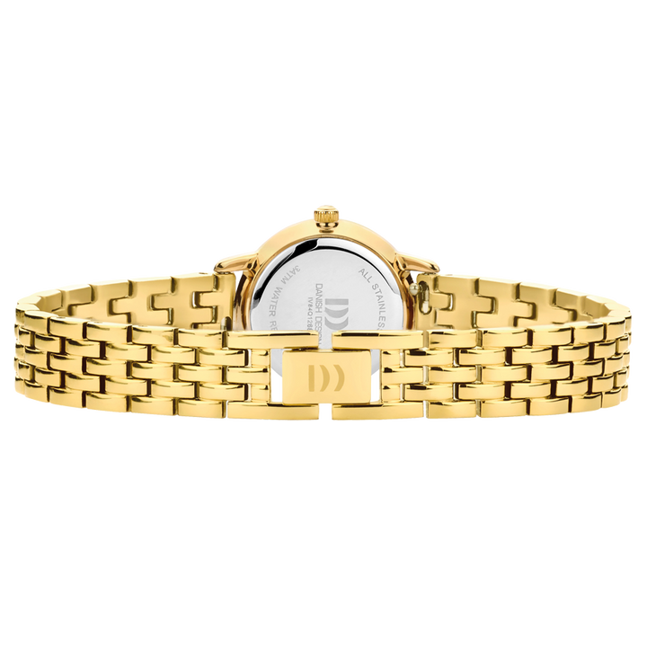 Danish Design IV84Q1268 Akilia Mini Link Gold Husky Hazel Watch