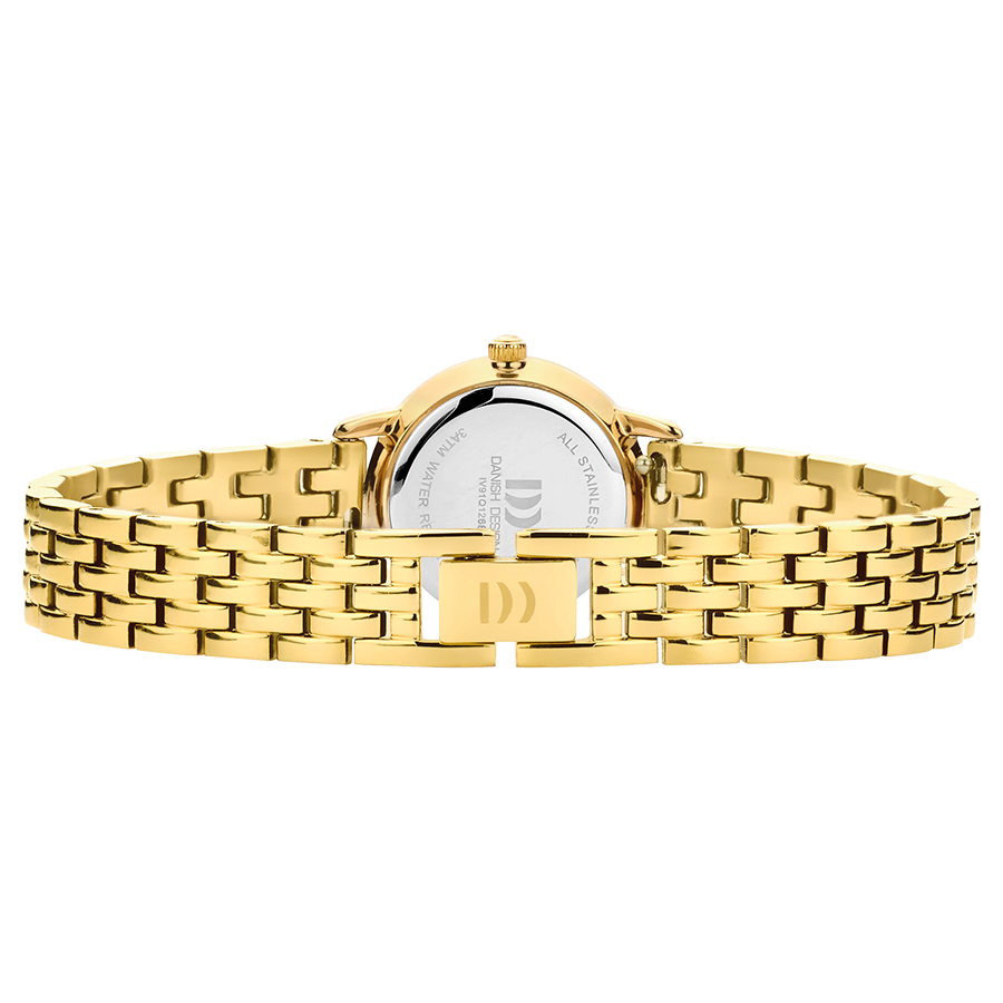 Danish Design IV91Q1268 Akilia Mini Link Gold Watch