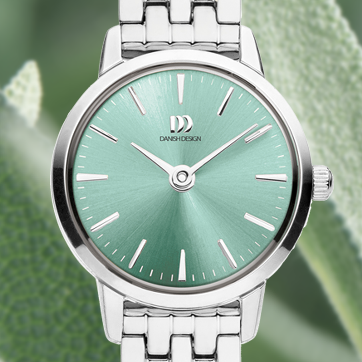 Danish Design IV93Q1268 Akilia Mini Link Silver Sage Green Watch