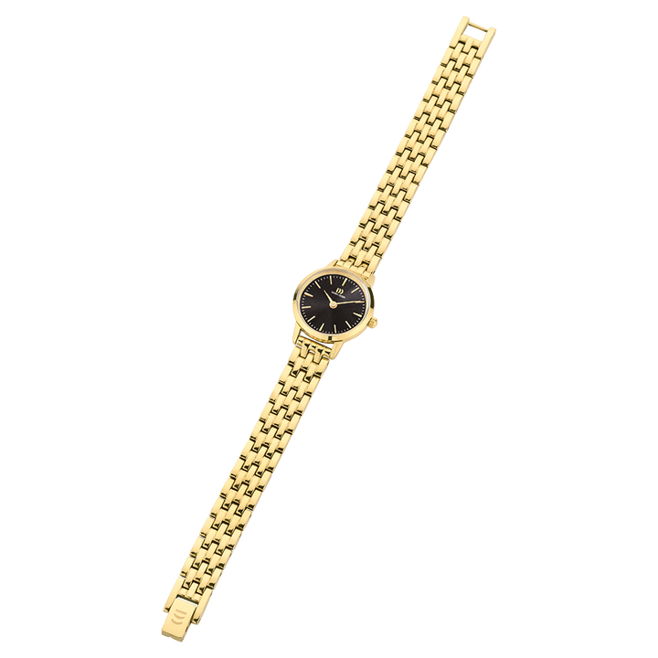 Danish Design IV99Q1268 Akilia Mini Link Gold Black Watch