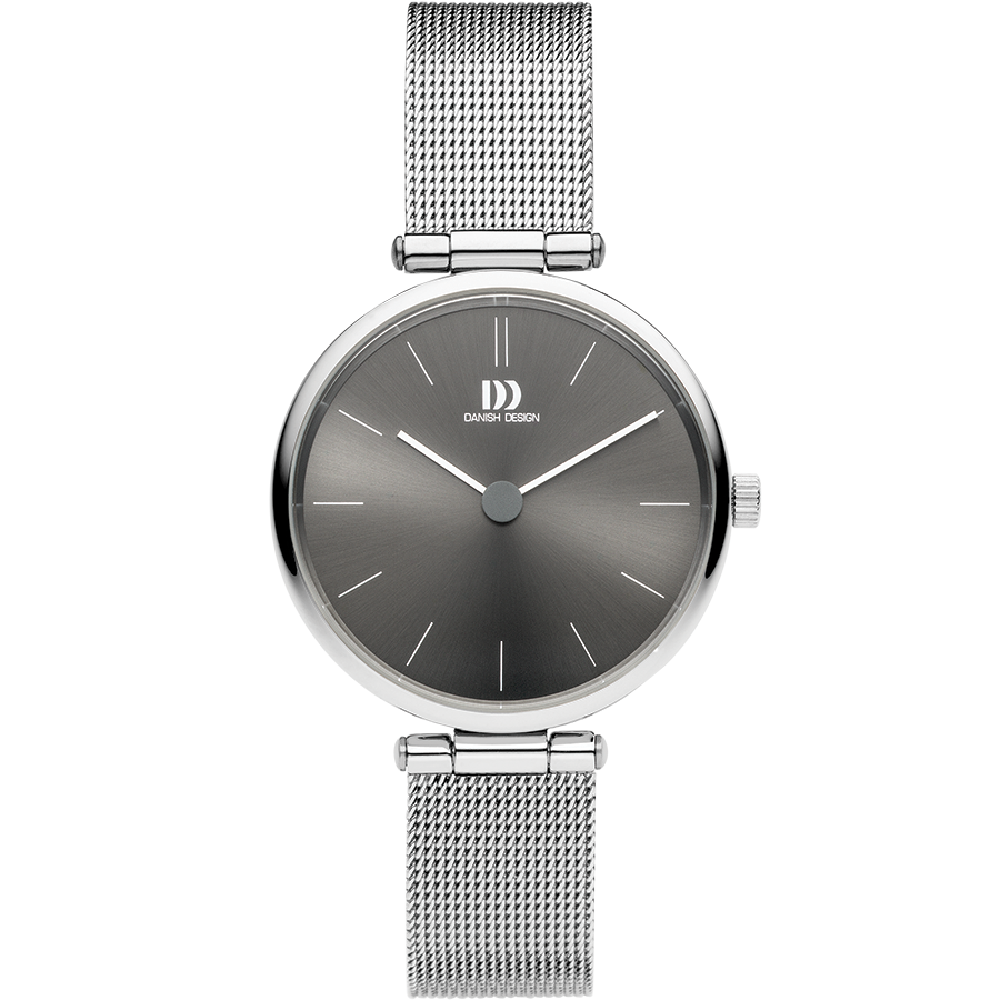 Danish Design IV64Q1269 Rosalyn Silver Grey Mesh Watch