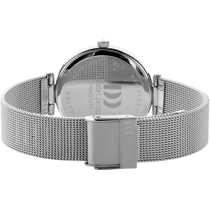 Danish Design IV64Q1269 Rosalyn Silver Grey Mesh Watch