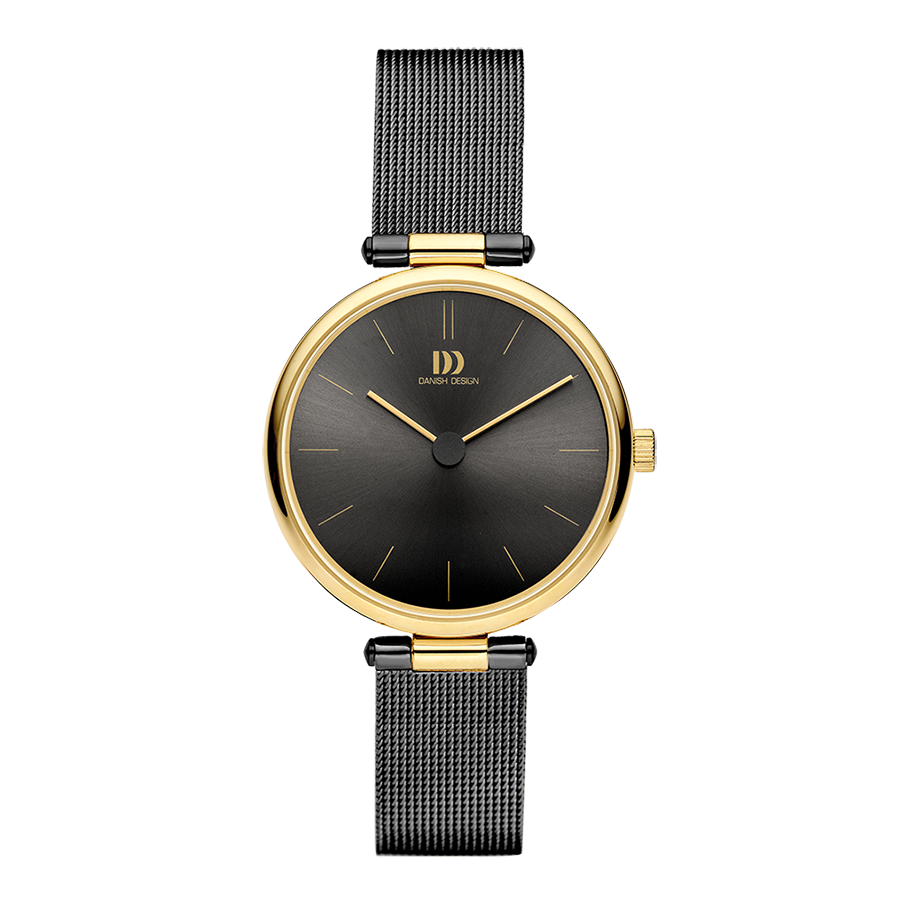 Danish Design IV70Q1269 Rosalyn Grey Gold Mesh Watch