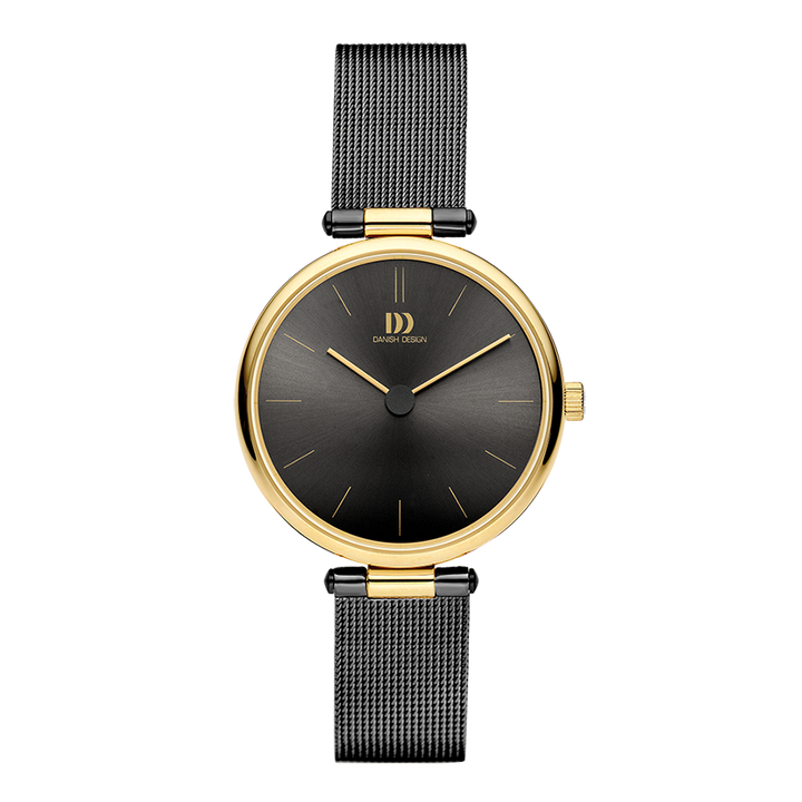 Danish Design IV70Q1269 Rosalyn Grey Gold Mesh Watch