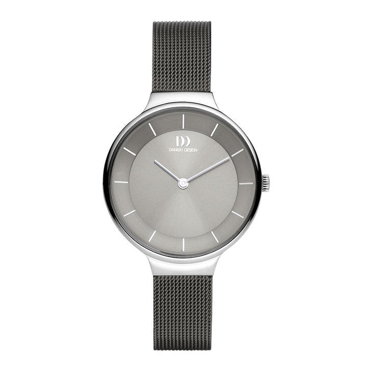 Danish Design IV64Q1272 Georgia Grey Silver Mesh Watch