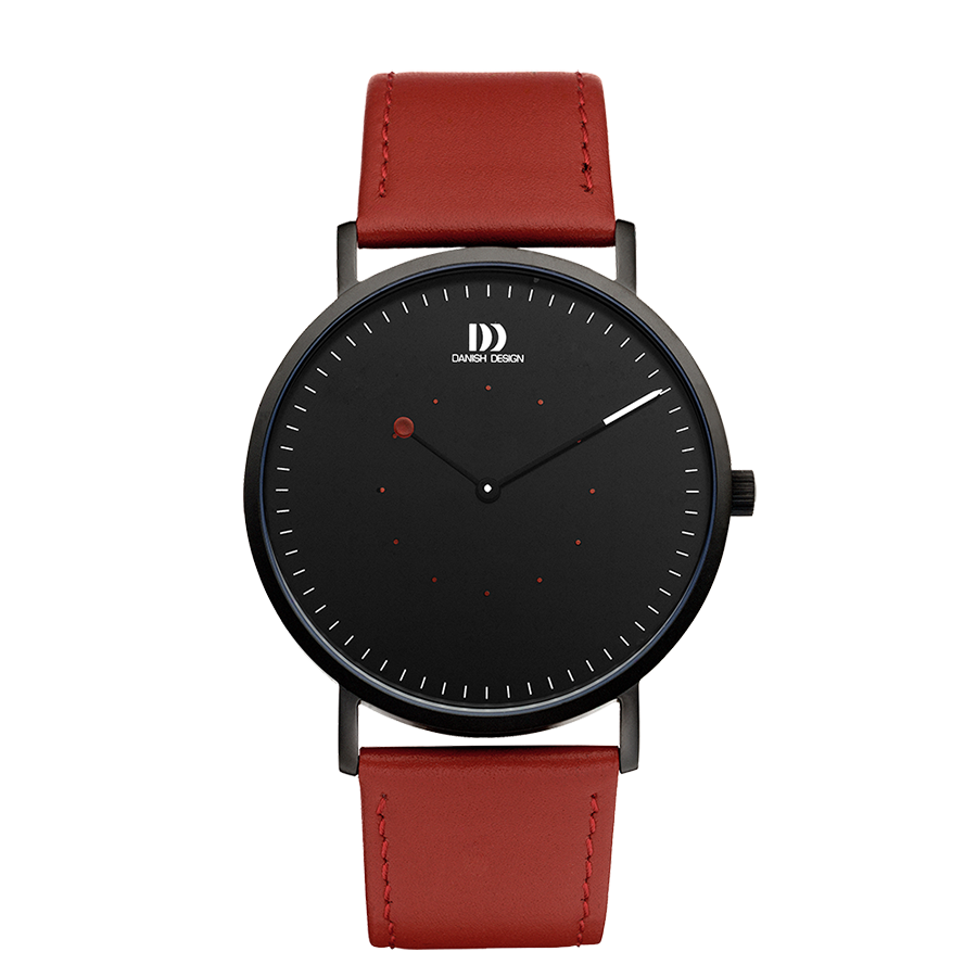 Danish Design IQ24Q1274 On The Dot II Black Red Watch