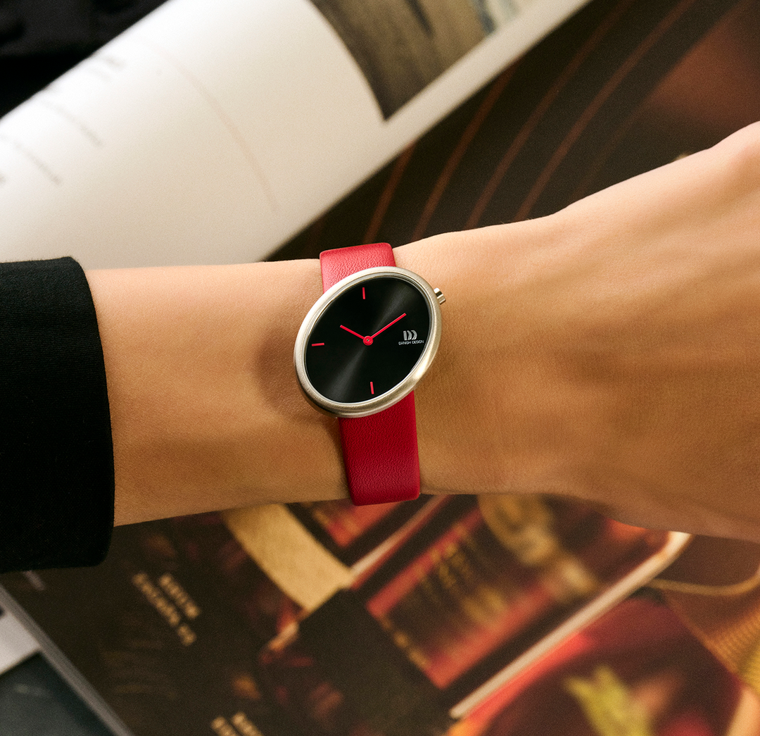 Danish Design IV24Q1284 Ellipse Red Watch