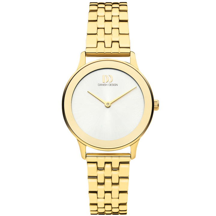 Danish Design IV91Q1288 Nostalgi 1988 Gold Silver Link Watch