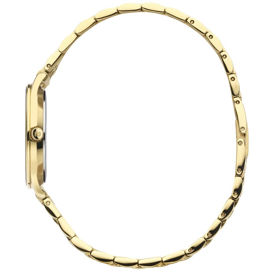 Danish Design IV91Q1288 Nostalgi 1988 Gold Silver Link Watch
