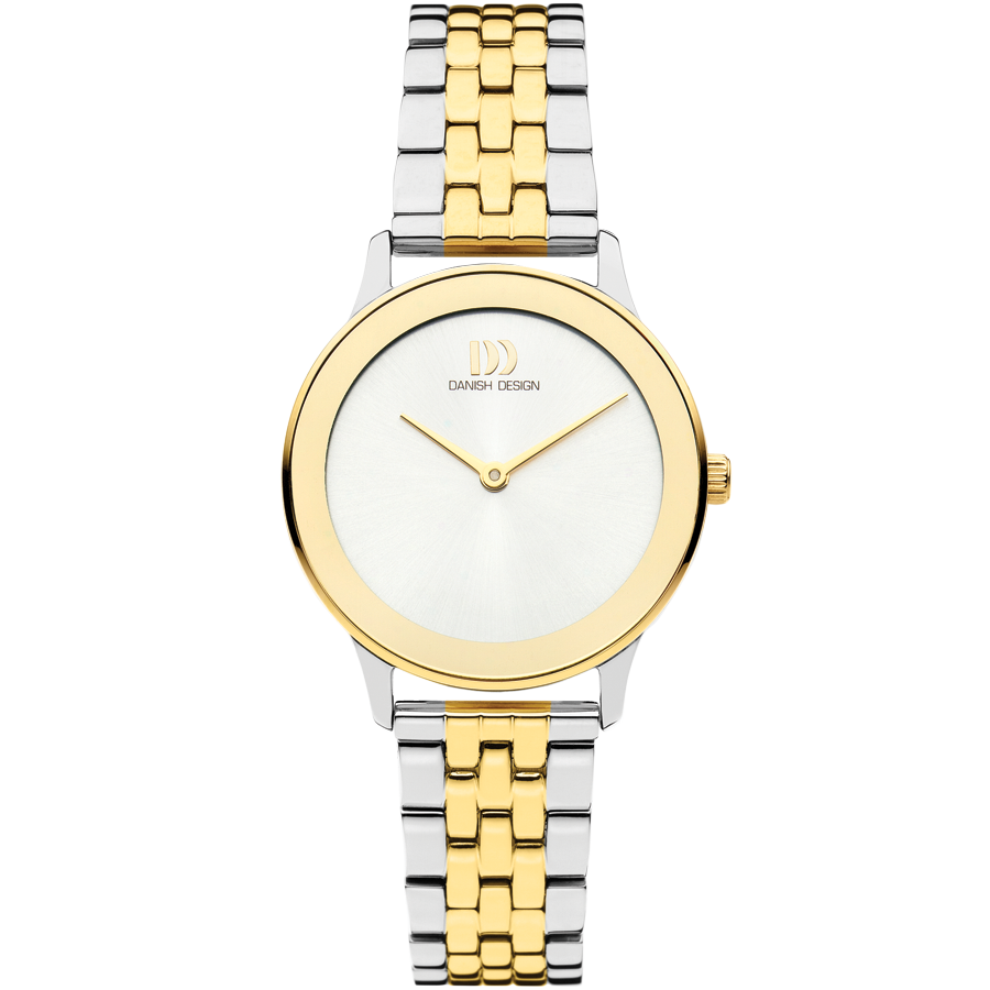 Danish Design IV95Q1288 Nostalgi 1988 Two-tone Link Watch
