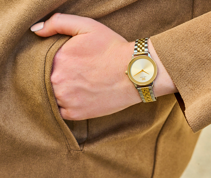 Danish Design IV95Q1288 Nostalgi 1988 Two-tone Link Watch