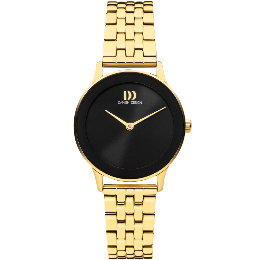 Danish Design IV99Q1288 Nostalgi 1988 Black Link Watch