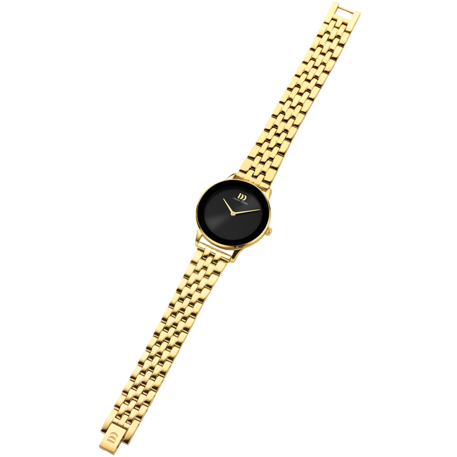 Danish Design IV99Q1288 Nostalgi 1988 Black Link Watch