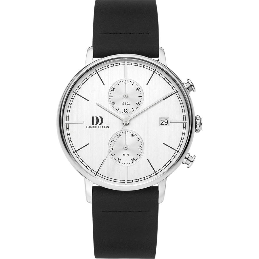 Danish Design IQ12Q1290 Koltur Chrono II Silver Watch