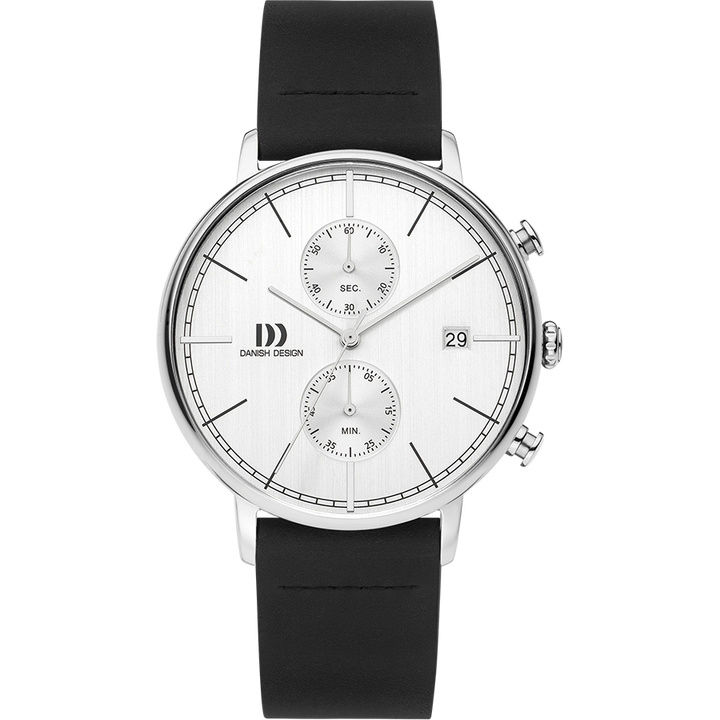 Danish Design IQ12Q1290 Koltur Chrono II Silver Watch