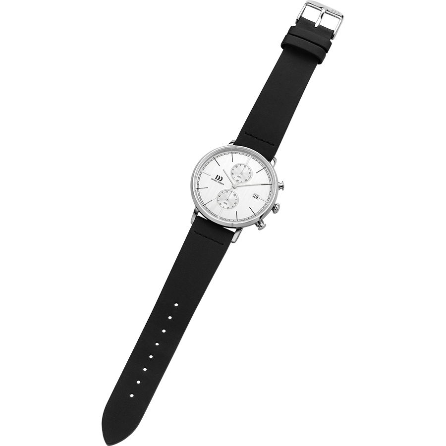Danish Design IQ12Q1290 Koltur Chrono II Silver Watch