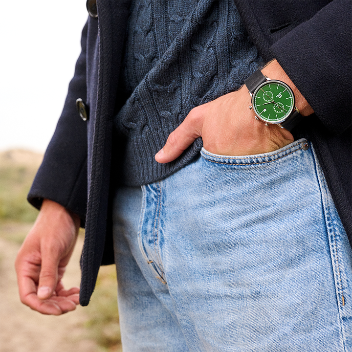 Danish Design IQ28Q1290 Koltur Chrono II Green Watch
