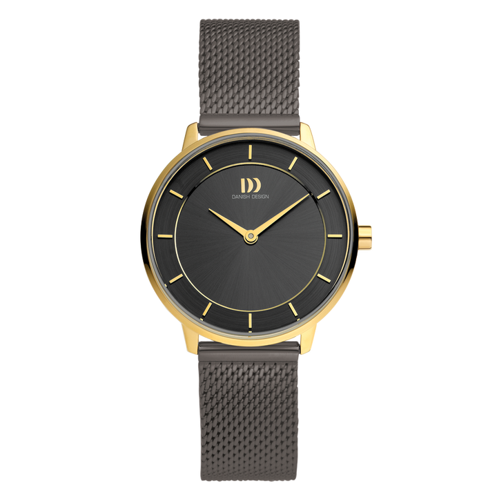 Danish Design IV70Q1294 Lana Two-Tone Grey Mesh Watch