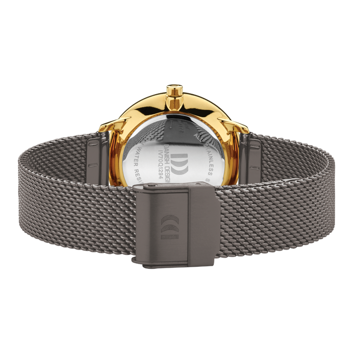 Danish Design IV70Q1294 Lana Two-Tone Grey Mesh Watch