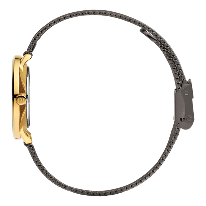 Danish Design IV70Q1294 Lana Two-Tone Grey Mesh Watch