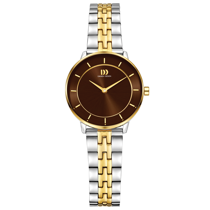 Danish Design IV93Q1294 Lana Two-Tone Choco Link Watch