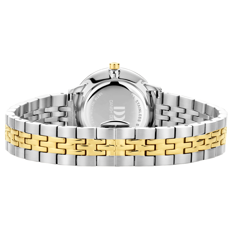 Danish Design IV93Q1294 Lana Two-Tone Choco Link Watch