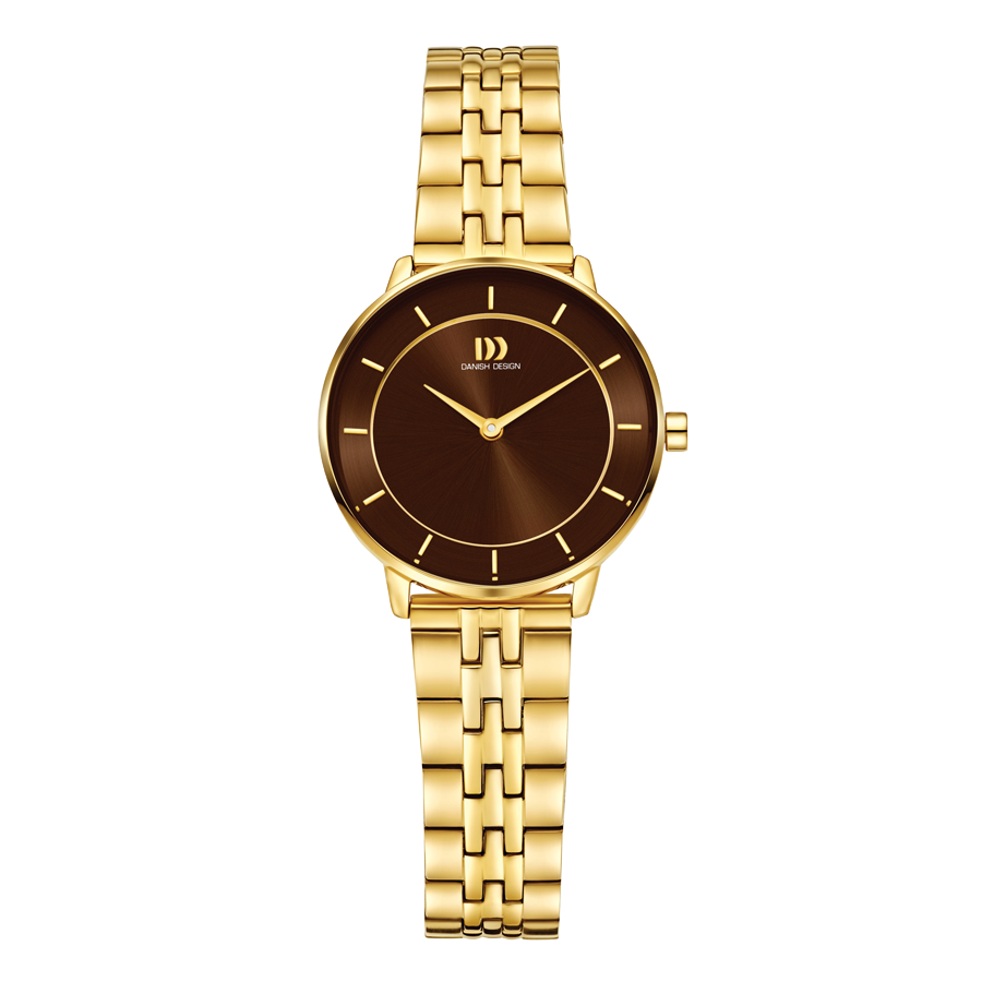 Danish Design IV97Q1294 Lana Gold Choco Link Watch
