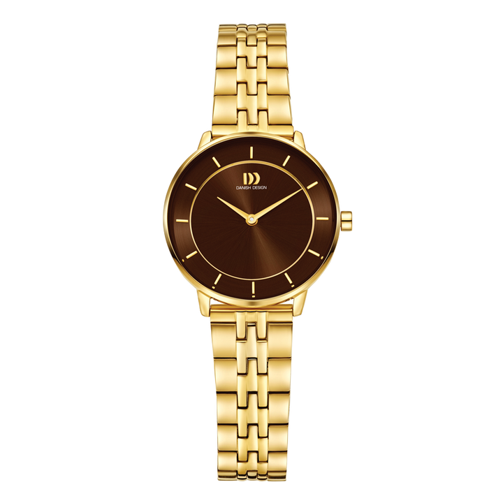 Danish Design IV97Q1294 Lana Gold Choco Link Watch