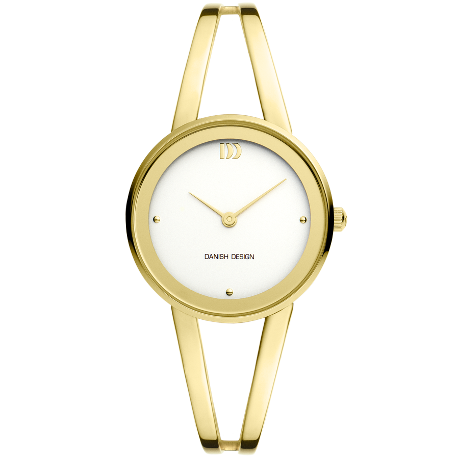 Danish Design IV05Q1295 Nostalgi 1988 Gold Bangle Watch