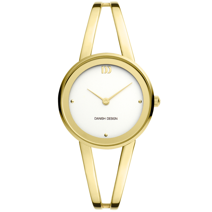 Danish Design IV05Q1295 Nostalgi 1988 Gold Bangle Watch