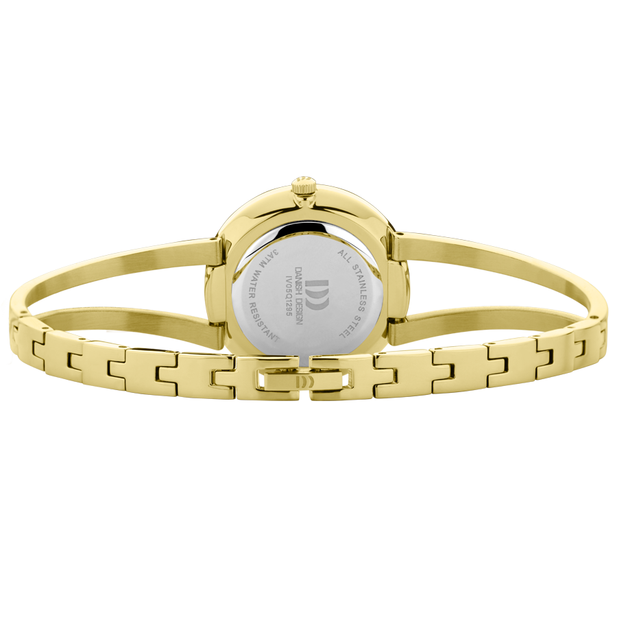 Danish Design IV05Q1295 Nostalgi 1988 Gold Bangle Watch