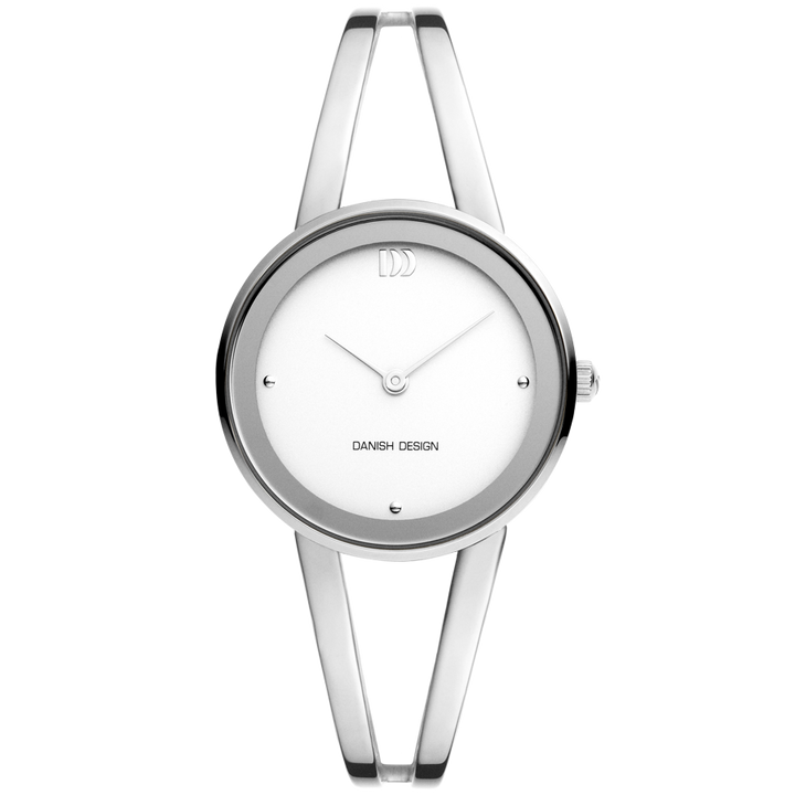 Danish Design IV62Q1295 Nostalgi 1988 Silver Bangle Watch