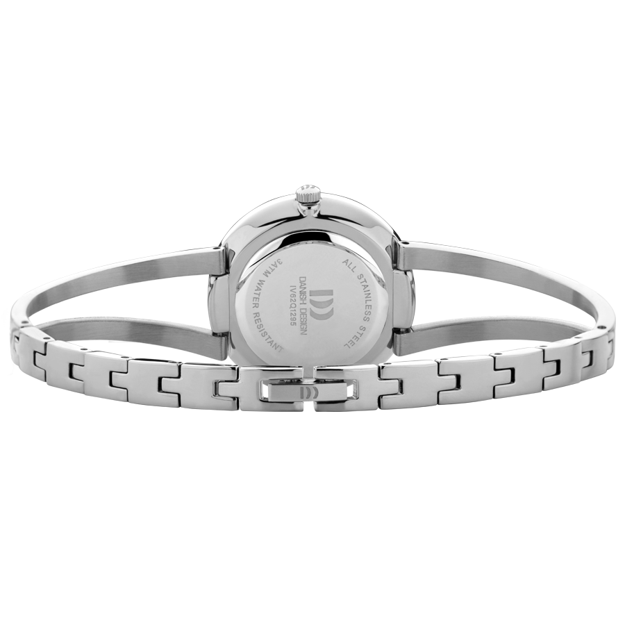 Danish Design IV62Q1295 Nostalgi 1988 Silver Bangle Watch