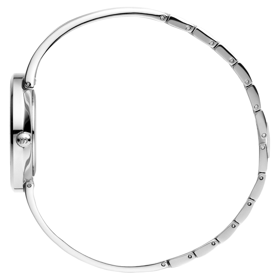 Danish Design IV62Q1295 Nostalgi 1988 Silver Bangle Watch