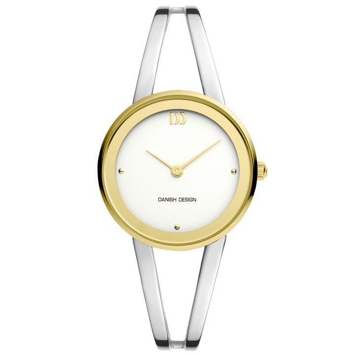 Danish Design IV65Q1295 Nostalgi 1988 Two-Tone Bangle Watch