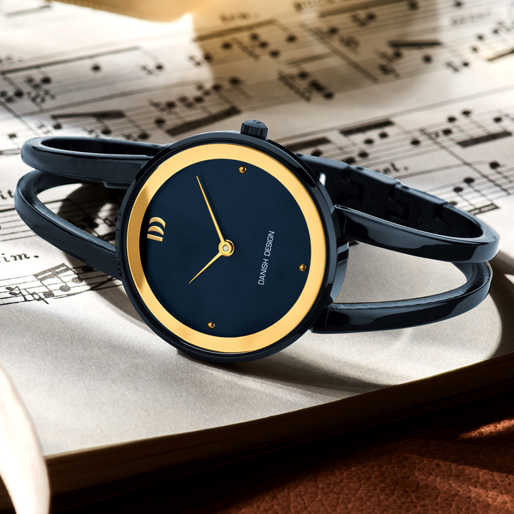 Danish Design IV78Q1295 Nostalgi 1988 Midnight Blue Bangle Watch