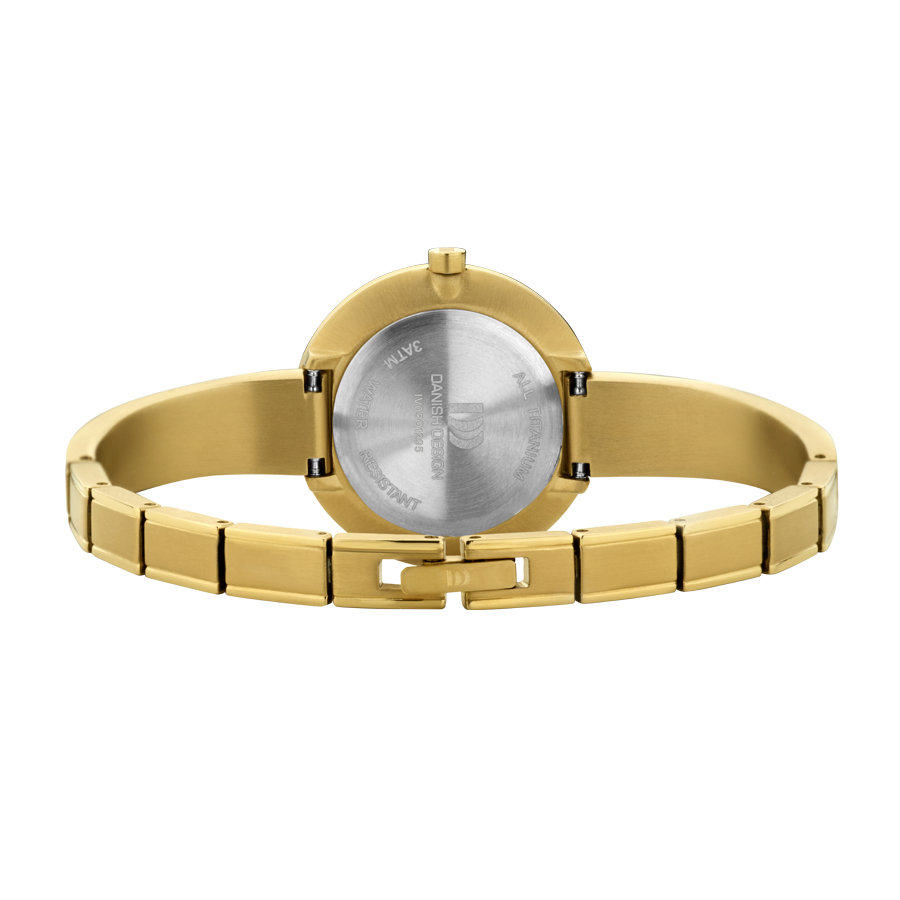 Danish Design IV05Q1296 Magnolia Satin Gold Watch