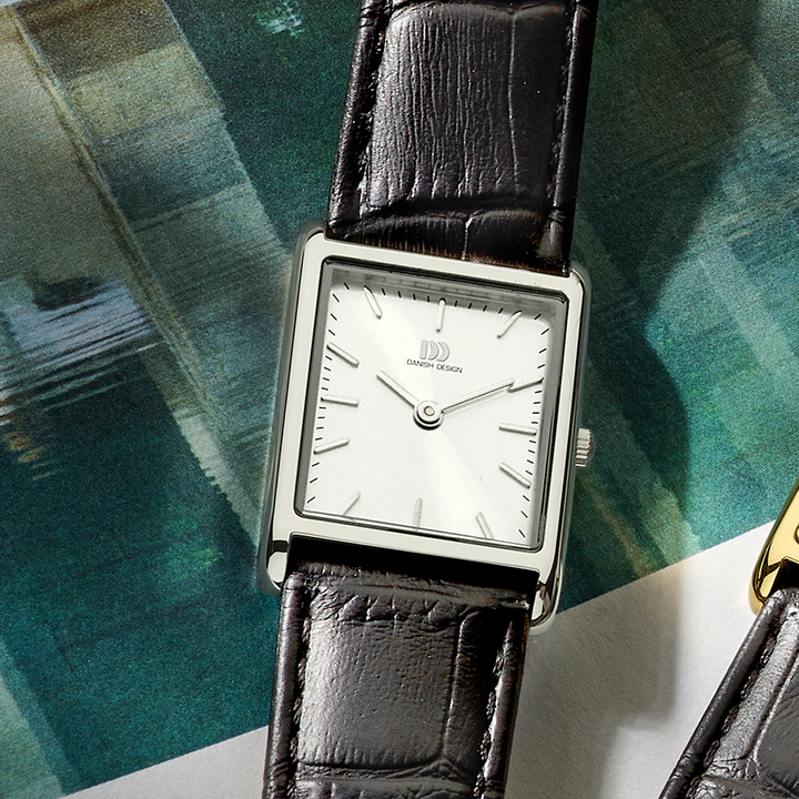Danish Design IV12Q1298 Marie Silver Leather Watch