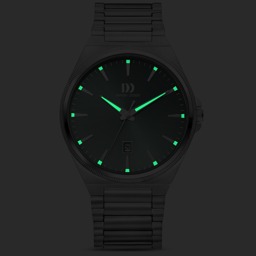 Danish Design IQ95Q1303 DKx Pro Silver Sage Green Watch