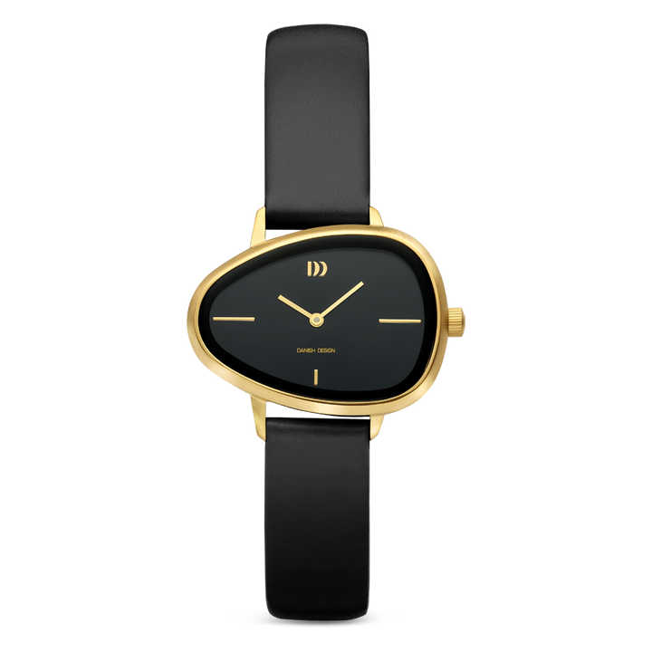 Danish Design IV15Q1305 Elvsten Gold Black Watch