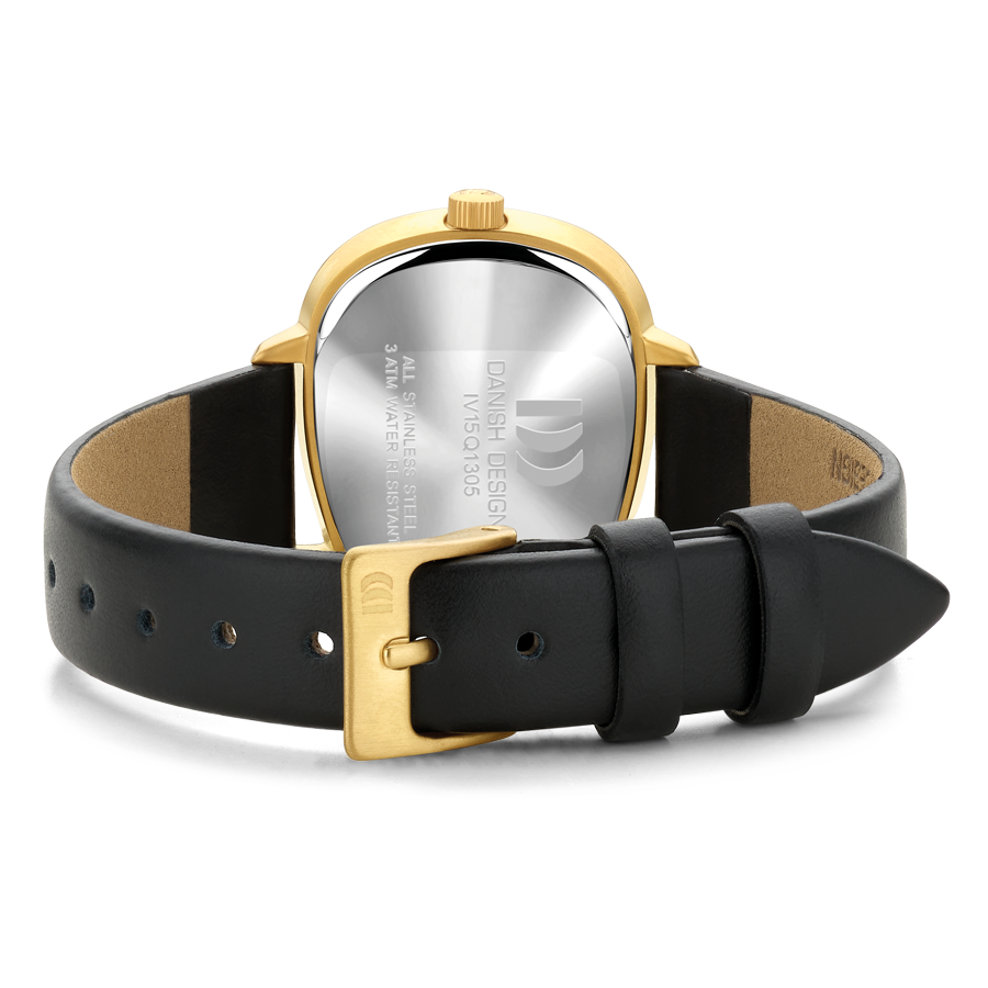 Danish Design IV15Q1305 Elvsten Gold Black Watch