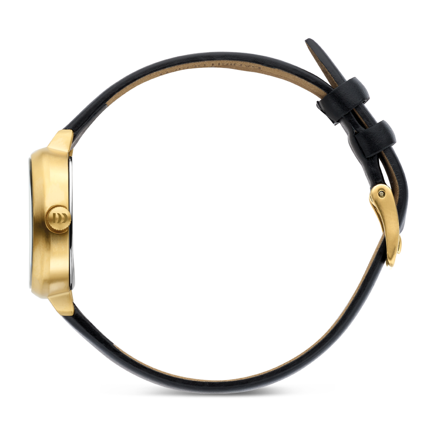 Danish Design IV15Q1305 Elvsten Gold Black Watch
