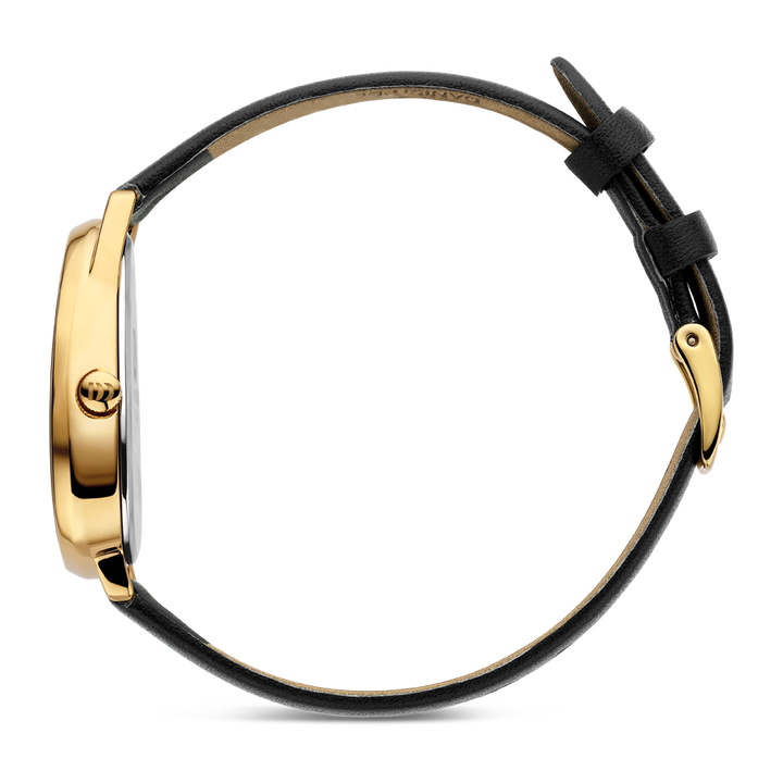 Danish Design IV15Q1306 Fjordsten Gold Black Watch