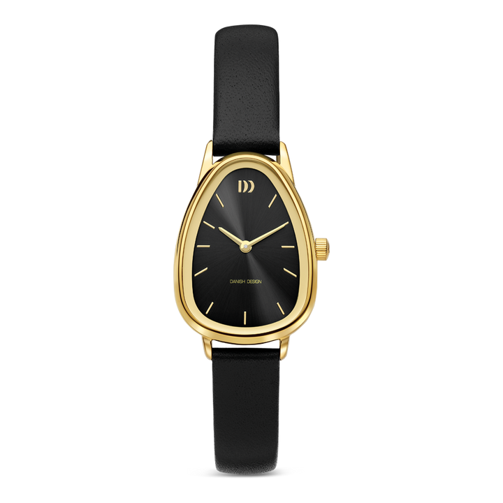 Danish Design IV15Q1306 Fjordsten Gold Black Watch