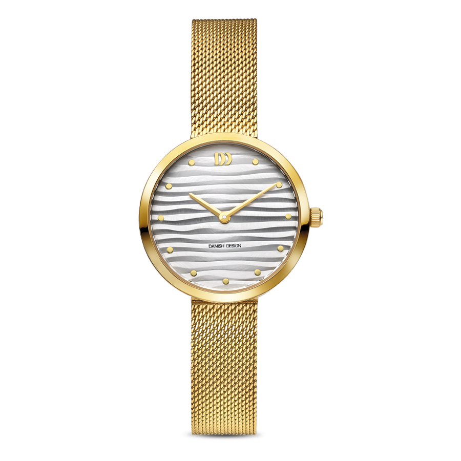 Danish Design IV05Q1307 Amelia Ripple Gold Watch
